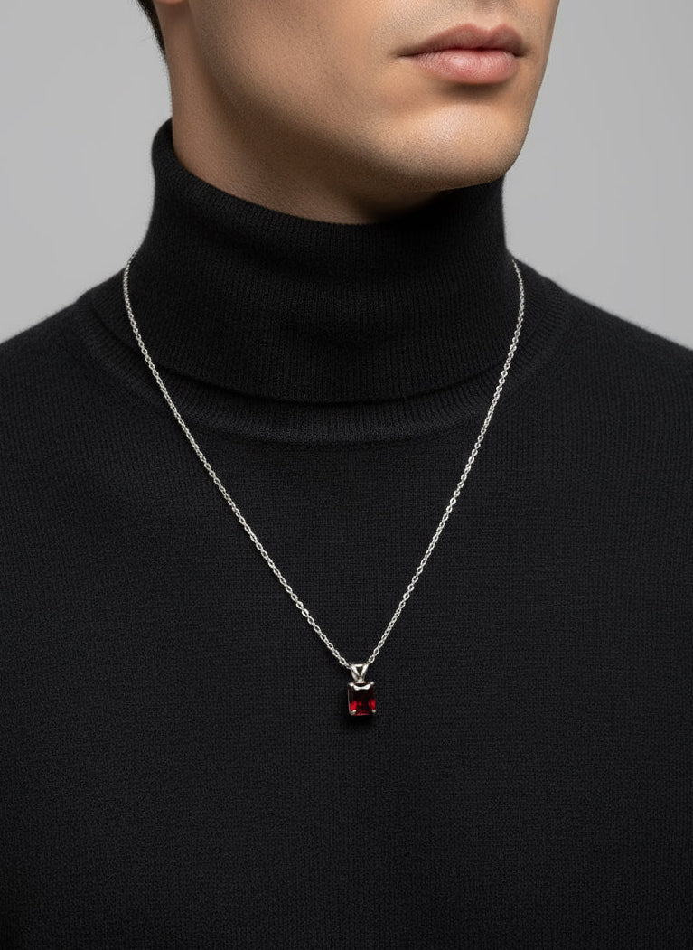 The red rose necklace