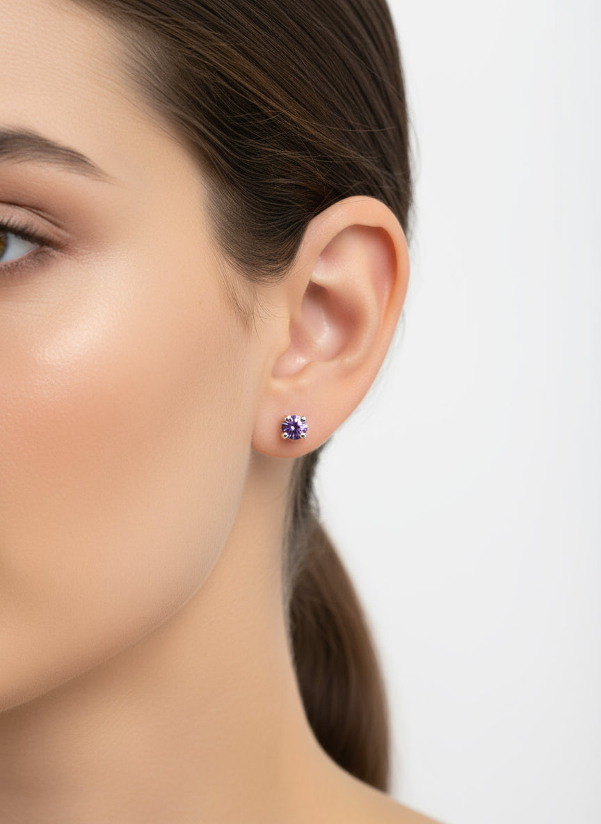 Gemstone studs