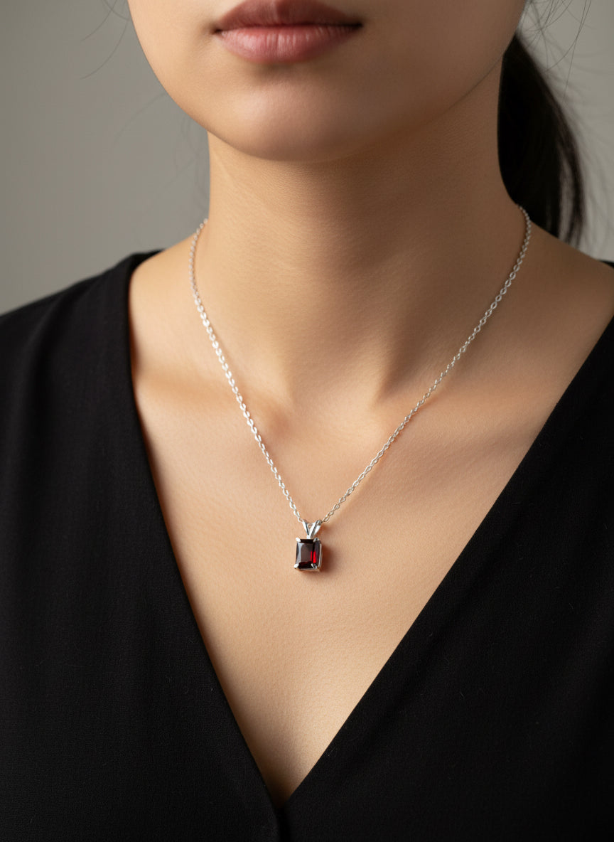 The red rose necklace