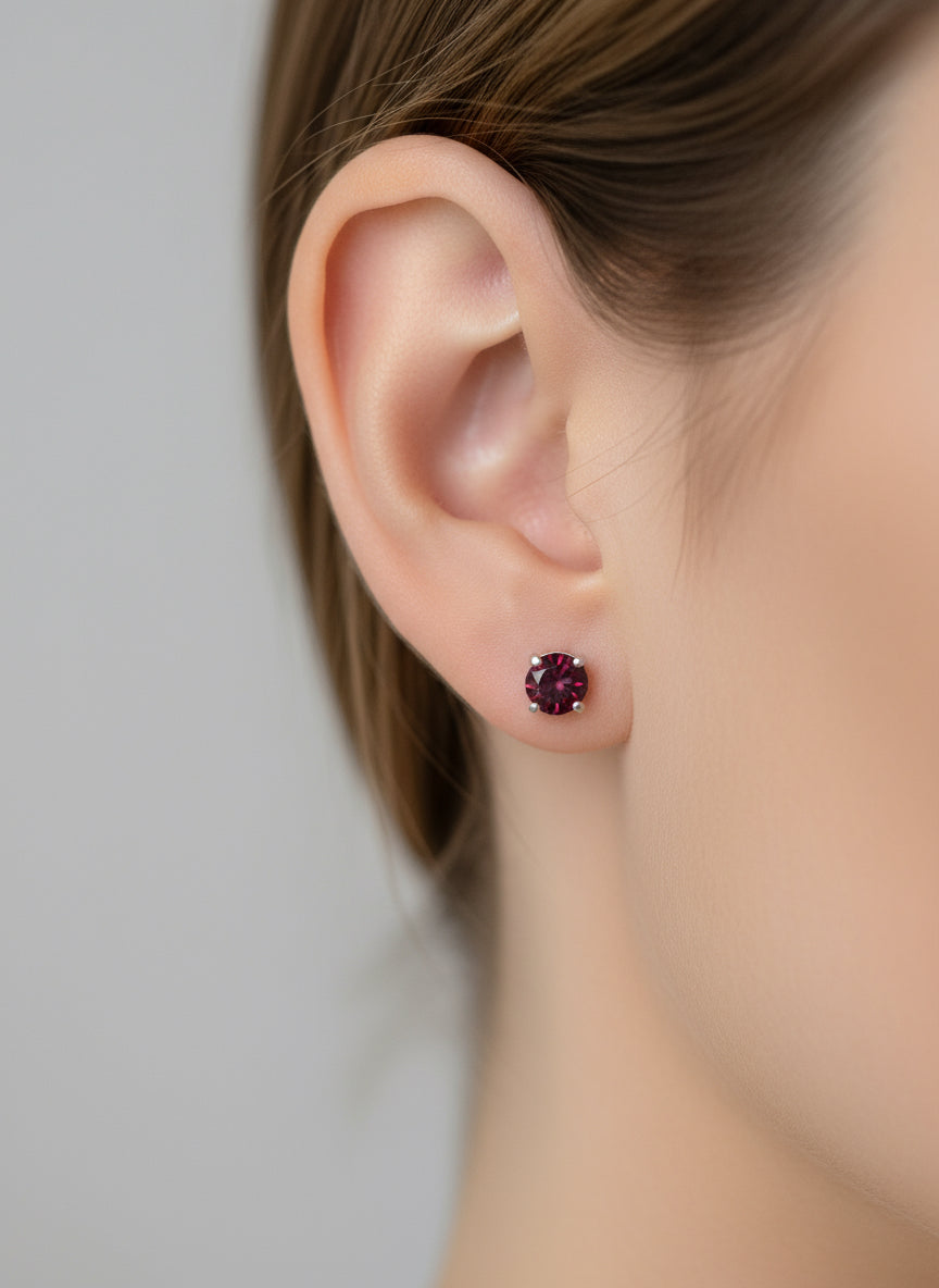 Gemstone studs