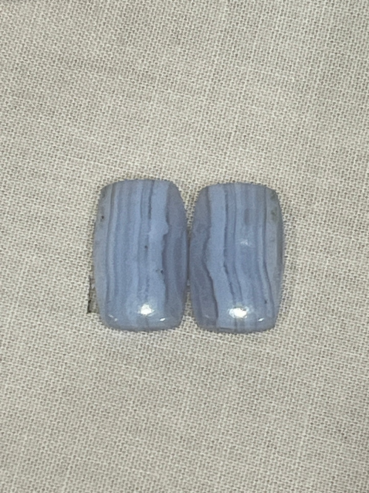 Blue laced agate pairs
