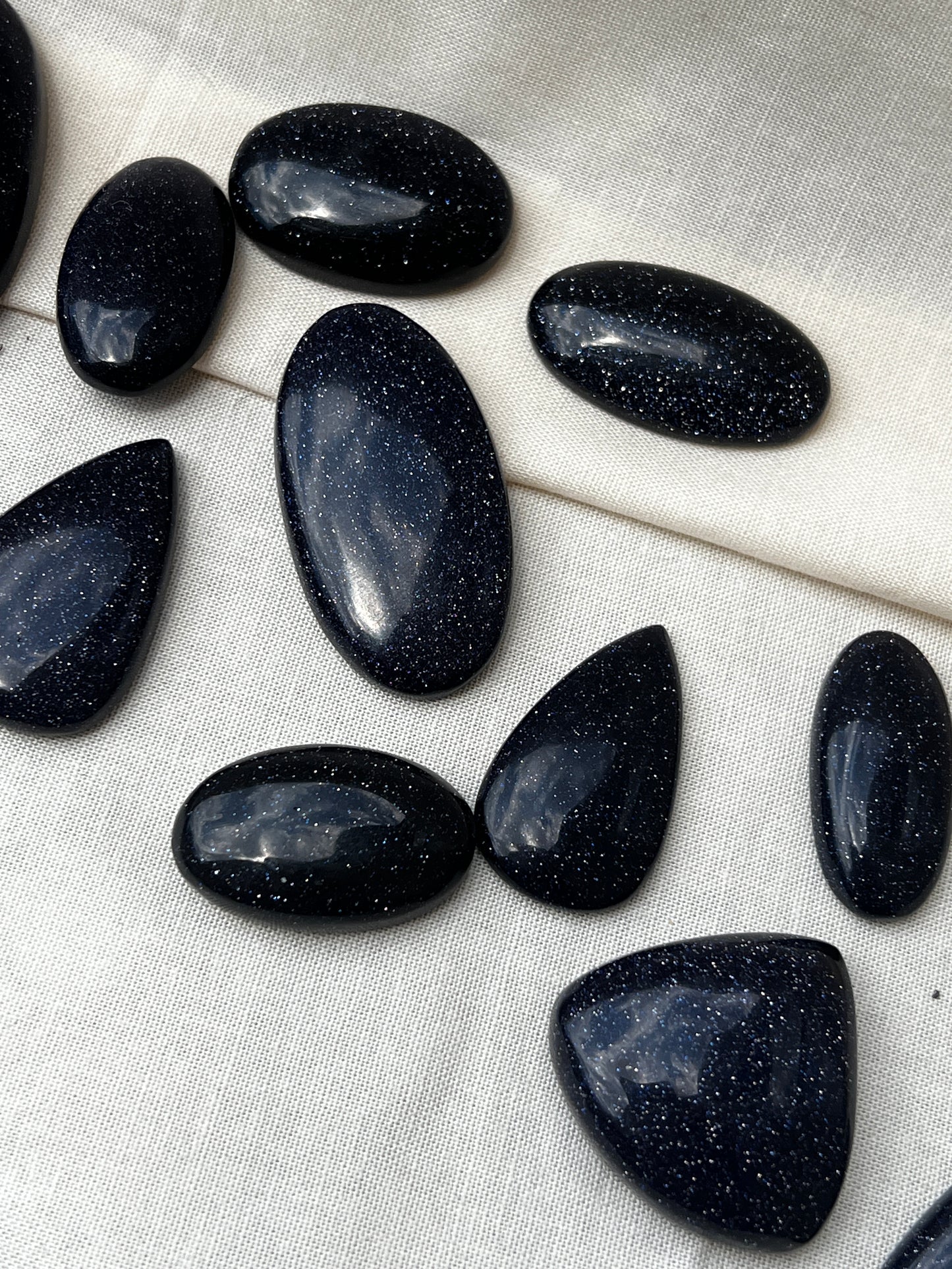 Blue goldstone cabs